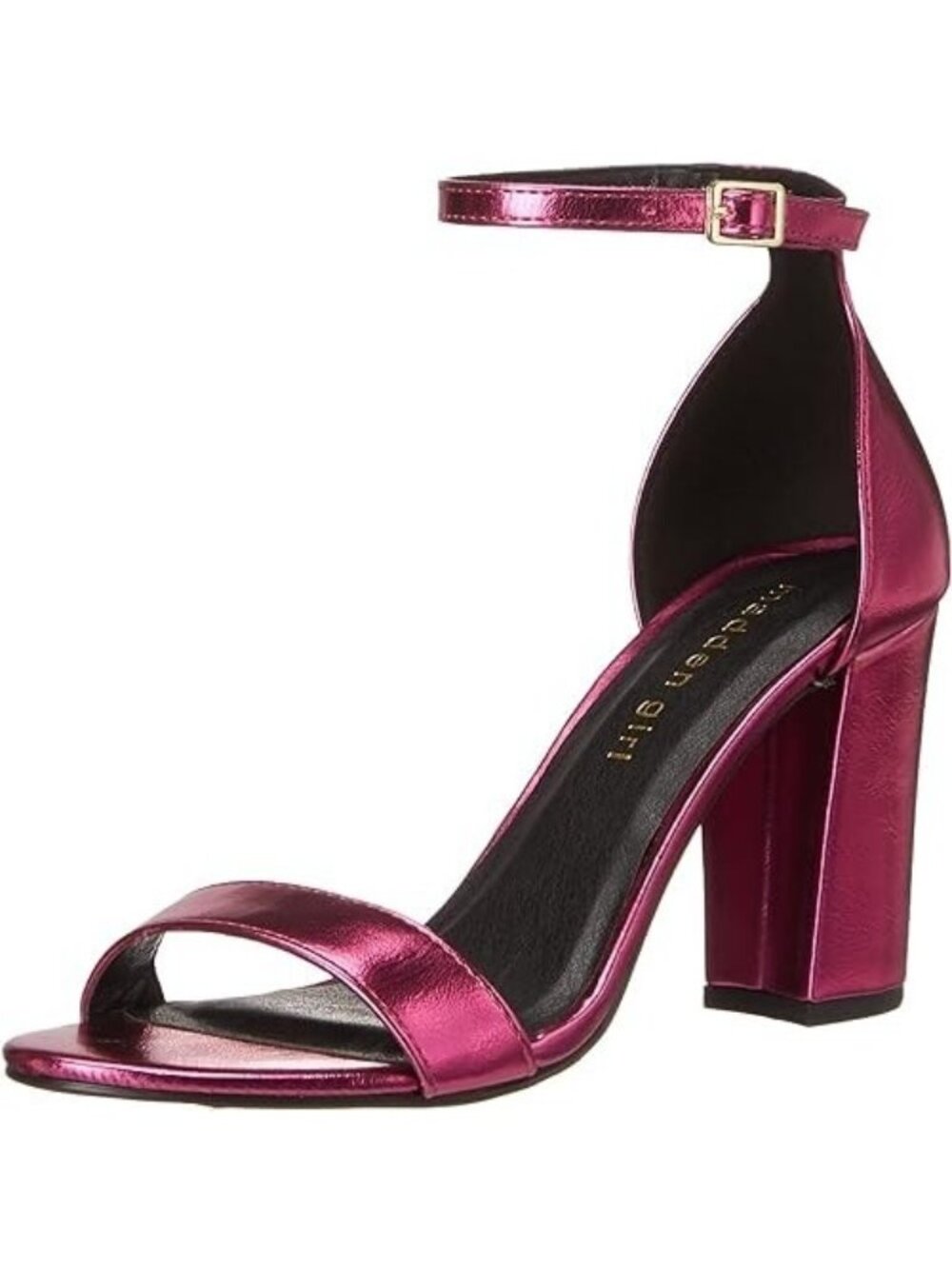 Madden Girl Women's Beella Heeled Sandal Size 6M Color Pink